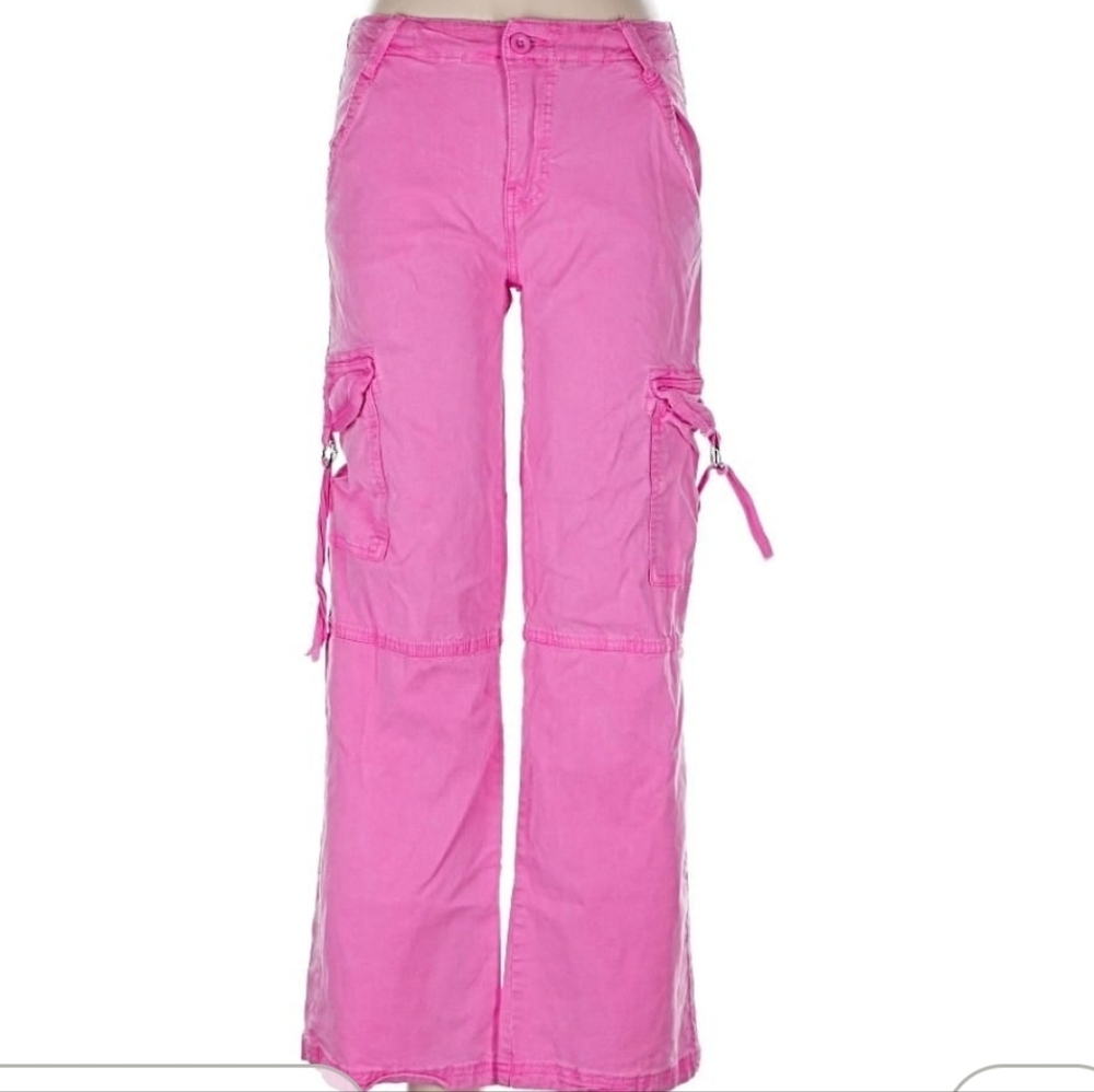 Lovegen Women’s Cargo Pink Pants Size 9/30